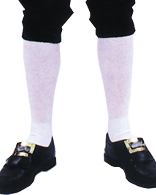 Morris Socks Colonial Mens Pair - MaxWigs