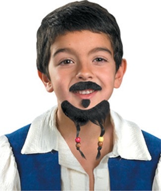 Morris Goatee And Mustache Pirate - MaxWigs