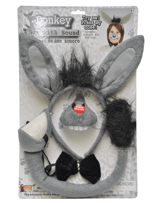 Morris Donkey Set with Sound - MaxWigs