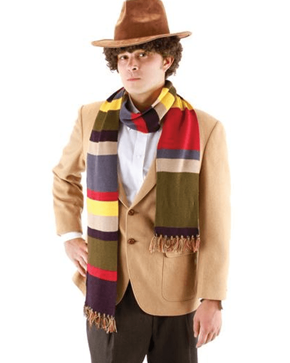 Morris Doctor Who 4th Doctor Scarf 6 foot - MaxWigs