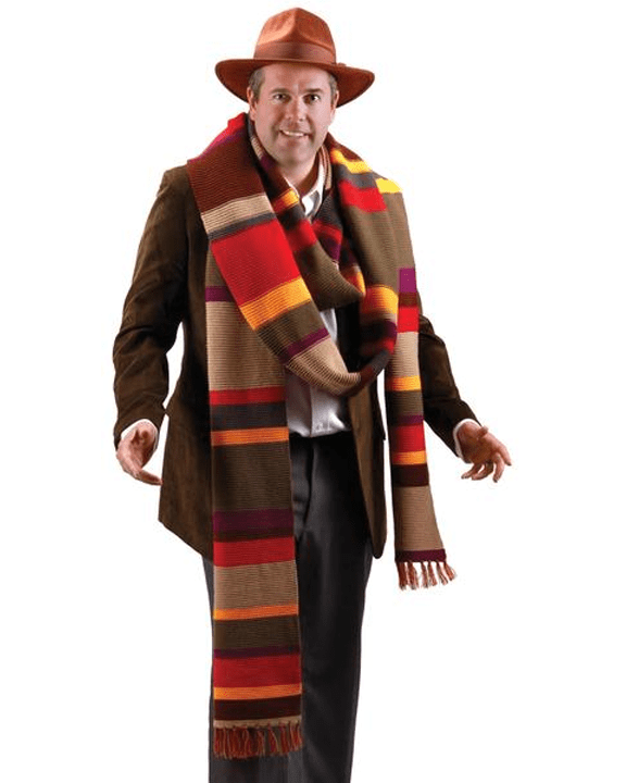 Morris Doctor Who Long Scarf - MaxWigs
