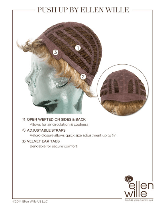 Ellen Wille Push Up - MaxWigs