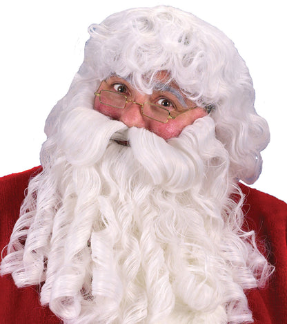 Dlx Santa Wig Beard Mustache