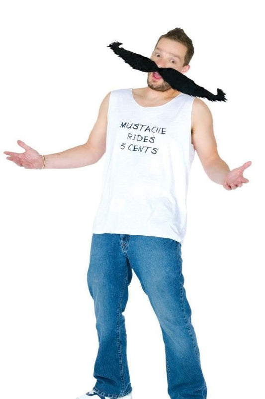 Morris Mustache Rider Kit - MaxWigs