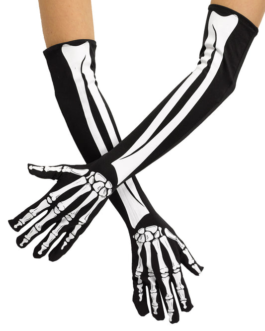 Skeleton Opera Gloves