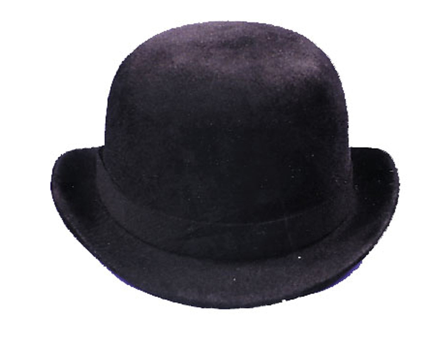 Morris Derby Hat Black Felt Large - MaxWigs