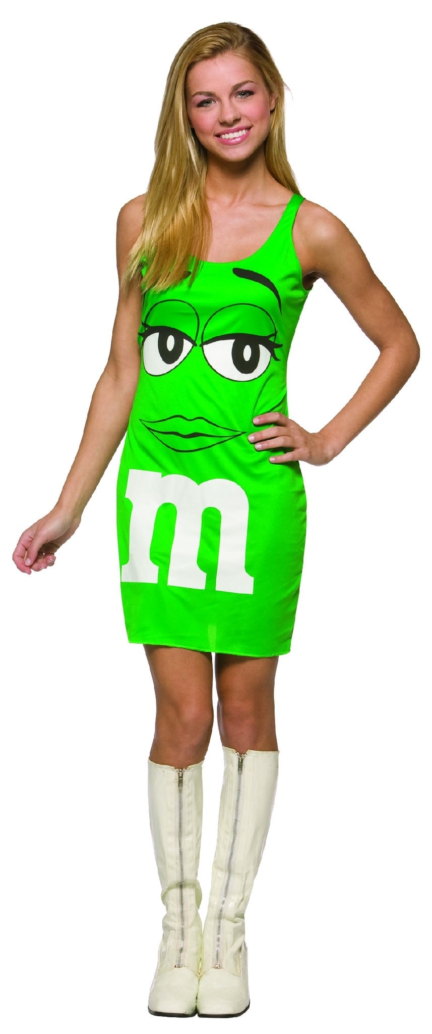 Morris M&m's Green Tank Dress 13-16 - MaxWigs