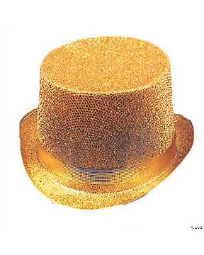 Top Hat Lame Gold