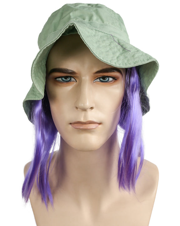 Tramp Hat with Hair