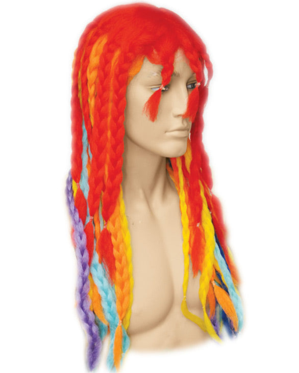 Costume wigs, anime wigs, cosplay wigs, clown wigs, wigs for clowns Pride wigs, rainbow wigs, pride week wigs, wigs for pride, pride week wigs, 