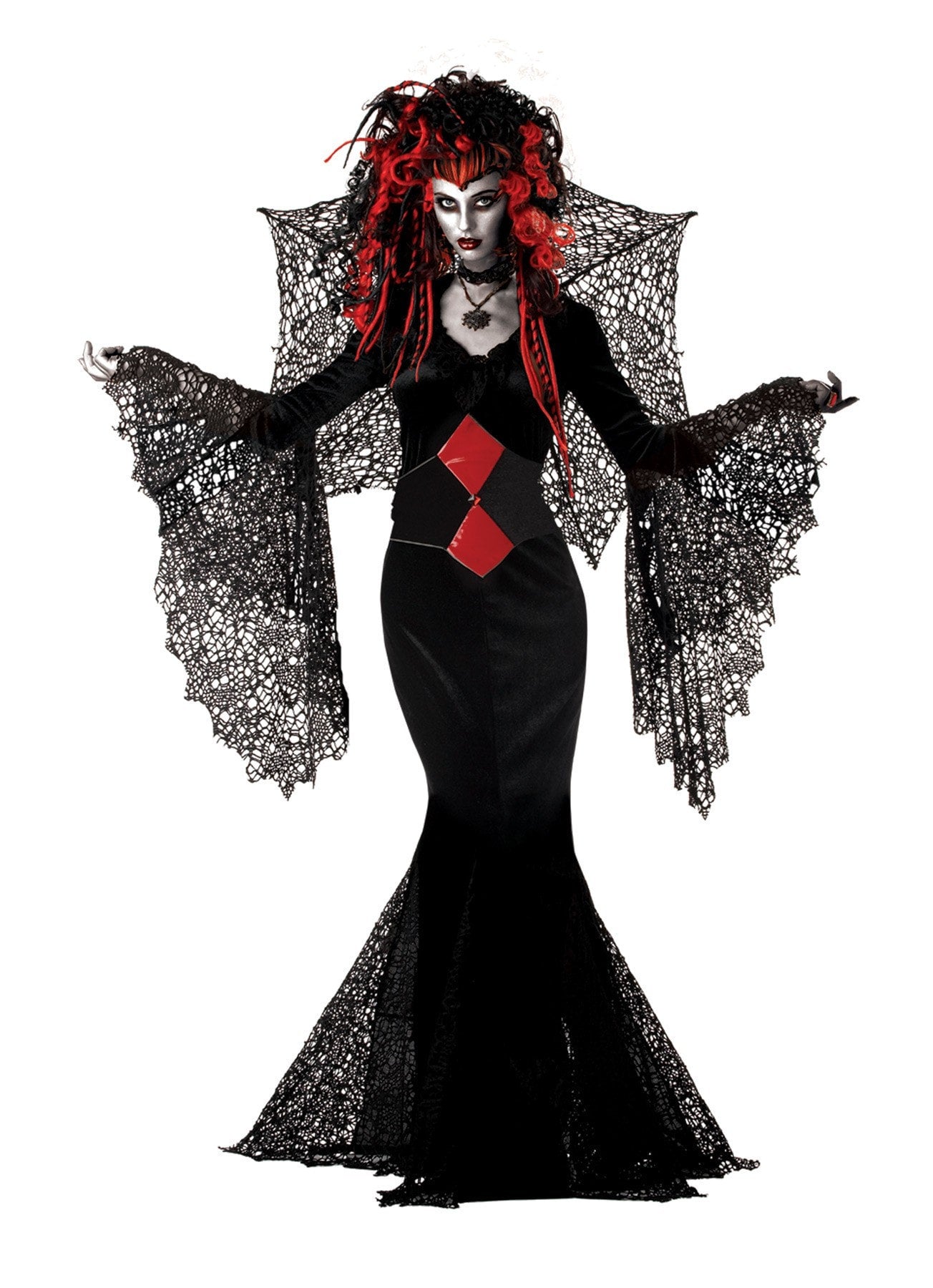 Morris Nightmare Black Widow Large - MaxWigs