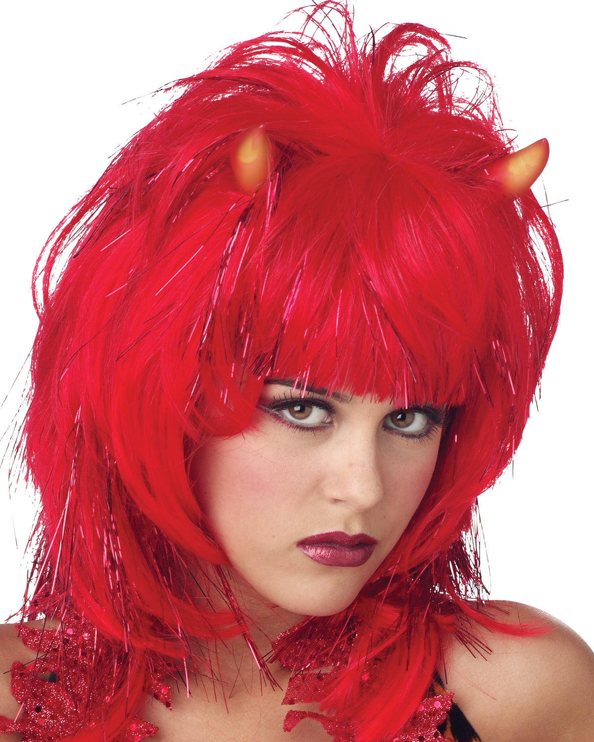 Wig Demonica Devil Red