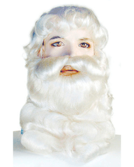Lacey Costume Santa Claus Set Deluxe 001 - MaxWigs