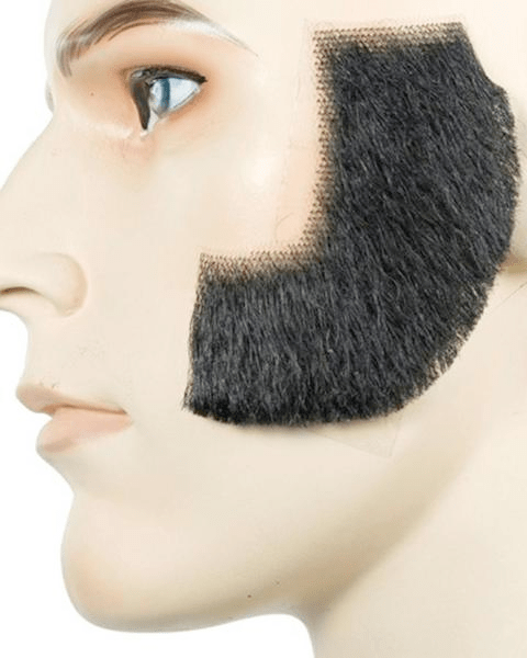Lacey Costume Sideburns Human Hair - MaxWigs