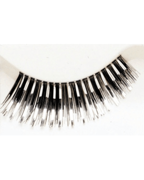 Lacey Costume Silver Lashes - MaxWigs