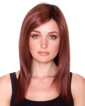 Straight Press 18" Lace Front Heat Friendly Wig