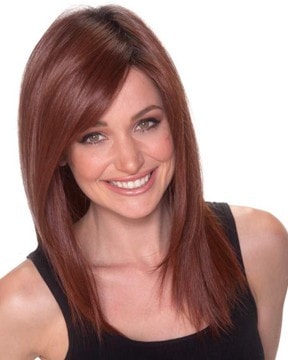 Straight Press 18" Lace Front Heat Friendly Wig