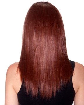 Straight Press 18" Lace Front Heat Friendly Wig
