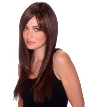 Straight Press 23" Lace Front Heat Friendly Wig