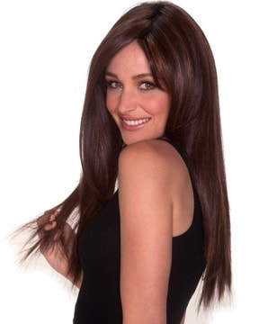 Straight Press 23" Lace Front Heat Friendly Wig